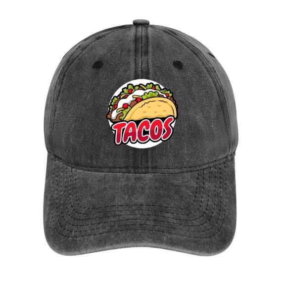 Will Work for Tacos Hat Adjustable Funny Fashion Unisex Baseball Cap For Men Women