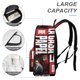 thumbnail image 4 of La Casa de Papel-theme Backpack, Campus style schoolbag Bookbag with Adjustable Shoulder Straps And Large Zip Compartment, Unisex Travel Bags.42x30x15cm, 4 of 6