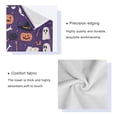 thumbnail image 4 of 3 Piece Bath Towels Set Bath Towel, Hand Towel and Face Towel for Bathroom, Gym, Hotel Halloween Elements with Pumpkin Skull, 4 of 8