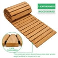 thumbnail image 3 of Garden Pathway RELIANCER, madera de cedro enrollable de 3,7 m, recta, 3 of 9