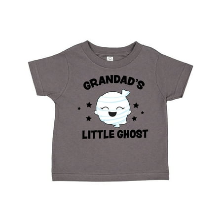 

Inktastic Cute Grandad s Little Ghost with Stars Gift Toddler Toddler Girl T-Shirt