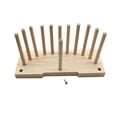 thumbnail image 2 of Bow Maker Cinta De Lazo De Doble Cara Fabricante De Decoración Material De Madera Natural Desmontable Diy Bow Crafts Maker Con 12 Varillas De Madera Para Regalo De Festival Vogacara HA017141-00, 2 of 6