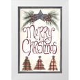 thumbnail image 1 of Shamp, Cindy 13x18 White Modern Wood Framed Museum Art Print Titled - Merry Christmas, 1 of 4