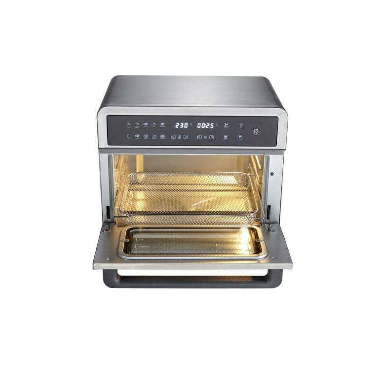 Frigidaire EAFO111-SS Air Fryer Oven, Digital, 26 Quart 10-in-1 Countertop  Toaster Oven 