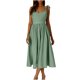 thumbnail image 4 of Vestidos de Primavera para las Mujeres, Vacaciones de Moda, Dos Vestidos de Cuello Tripulación de Manga Corta para las Mujeres, 4 of 8