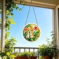 thumbnail image 4 of CaiYueKe Acrylic Puzzles Suncatcher Window Hanging, 7.4 Inch Sun Catcher Acrylic Puzzles Garden Decoration for Women Men Mom Birthday Gift Home Decor, 4 of 6