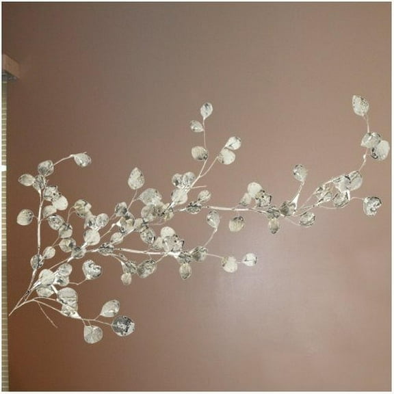 Wallhogs Silver Dollar Branch Wall Decal