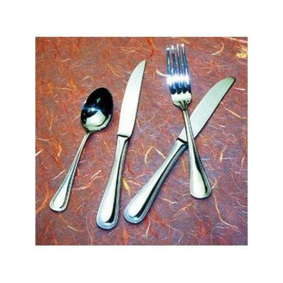 Winco Deluxe Pearl 12-Piece Demitasse Spoon Set, 18-8 Stainless Steel