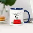 thumbnail image 3 of CafePress - Crabby Snoopy Mug - 11 oz Ceramic Mug - Novelty Coffee Tea Cup, 3 of 4