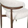 thumbnail image 6 of New Classic Furniture Royce Metal/Fabric Side Chair in Beige (Set of 2), 6 of 7