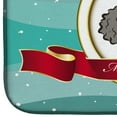 thumbnail image 4 of Silver Gray Poodle Merry Christmas Dish Drying Mat, 4 of 7