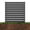 Black, variant on 42" H x 38" W (1 Panel) Air Conditioner Fence Panels, Outdoor Privacy Screens,Black