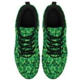 thumbnail image 2 of St Patricks Day Shoes for Women Men Running Sneakers Breathable Casual Sport Tennis Shoes Black Size 5, 2 of 5