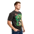 thumbnail image 2 of Dragon Ball Goku & Shenron Men's Black Mineral Wash Crew Neck Short Sleeve T-shirt-Medium, 2 of 5