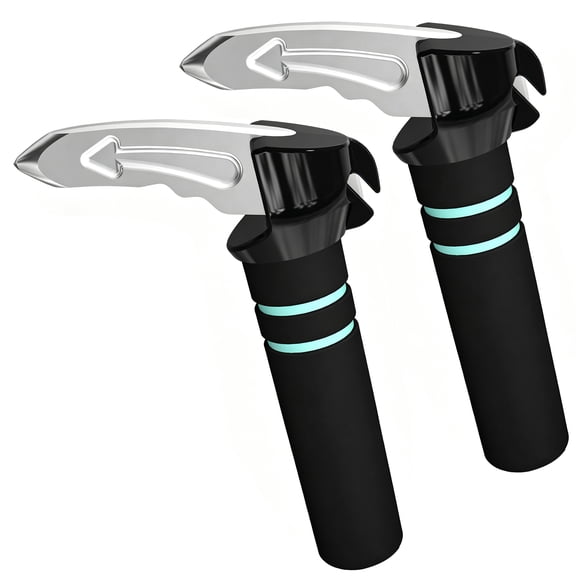 2 Pack Car Handle Assist for Elderly, 3 in 1 Vehicle Support Handle Automotive Door Assist Handles , Window Breaker Standing Mobility Aid for Car
