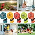 thumbnail image 3 of Para Makita Milwaukee Bosch Dewalt Ryobi Black & Decker Craftsman Ventilador de Batería Li-ion de 18V con Clip USB para Hogar Exterior Taller Ventilador Recargable Viento Potente, 3 of 15