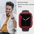 thumbnail image 5 of Ajuste ceñido diseñado para Apple Watch Series 7 (45 mm), color rojo metalizado, 5 of 5