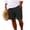 Black, variant on Mens Casual Shorts,Summer Solid Straight Leg Casual Short,Loose Vacation Beach Classic Drawstring Elastic Waist Shorts (Khaki,S)