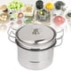 thumbnail image 1 of Mini Olla De Simulación, Juguete De Cocina De Acero Inoxidable Para Niños, Casa De Juego, Comida Para Cocinar, 1 of 7