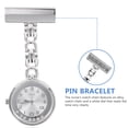 thumbnail image 2 of 1pc Practical Nurse Diamond Pocket Watch Delicate Ladies Alloy Pocket Watch, 2 of 5