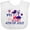 AA-White, variant on Inktastic My 1st 4th of July with Stars and Cupcake Boys or Girls Baby Bib