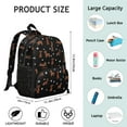 thumbnail image 6 of Cute Dog Print Travel Backpack with Bone Pattern, Lightweight and Compact School Bag for Daily Use, 6 of 6