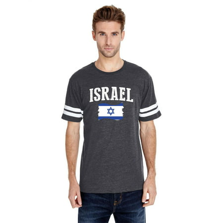 Israel Men Football Fine Jersey Tee