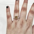 thumbnail image 3 of Natural Citrine Ring, Rough Citrine Gemstone Ring, November Birthstone, Twisted Band, 925 Sterling Silver, Womens Ring, Christmas, Thanksgiving, Handmade, Statement Jewelry, Rough Gemstone Jewelry, 3 of 6