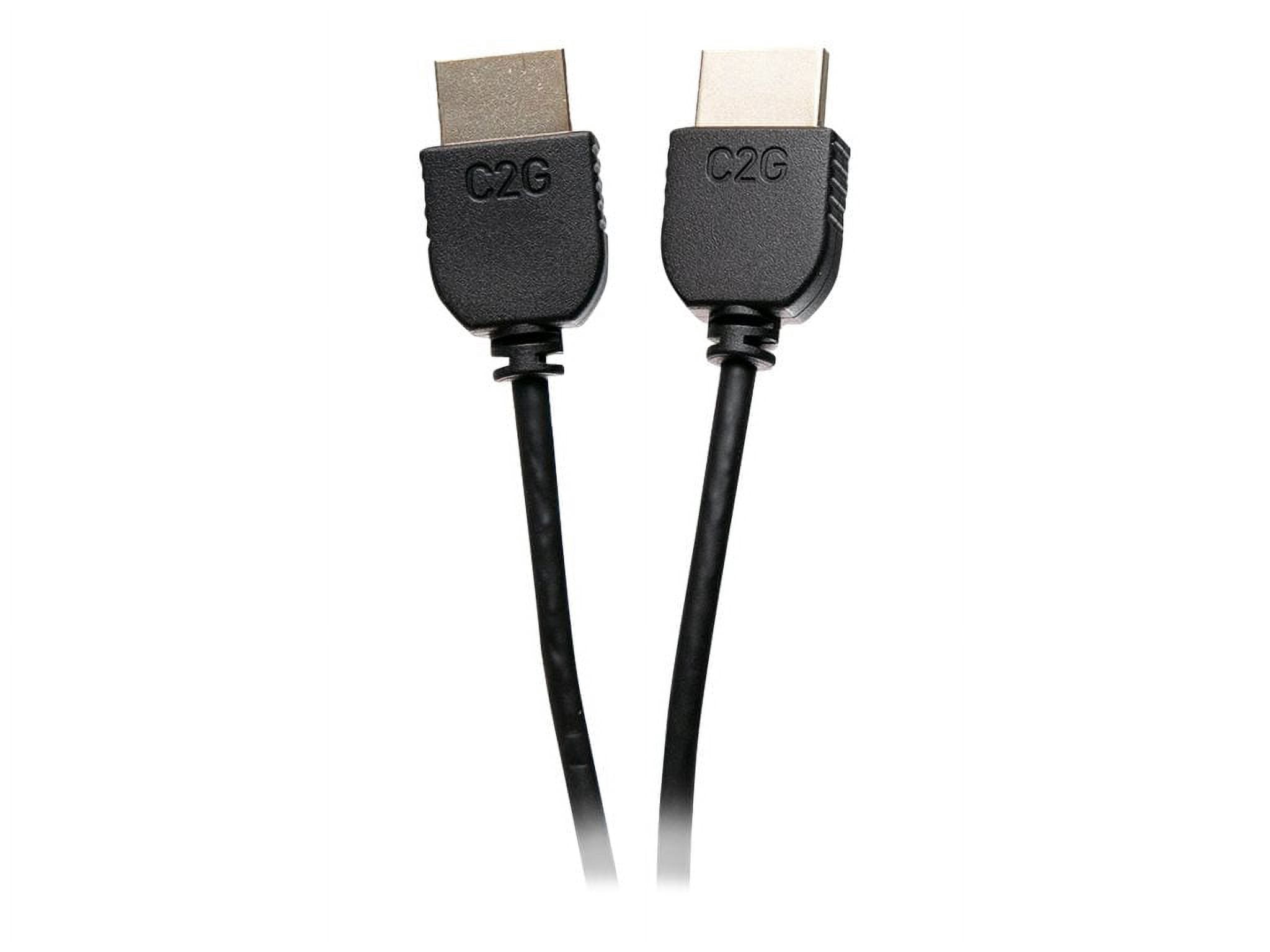 C2G Ultra Flexible 6ft Ultra Flexible High Speed HDMI Cable with Low Profile Connectors - HDMI cable - 6 ft