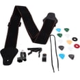 thumbnail image 2 of 1 Set Guitar Accessories Kit Guitar Strap Capo Electric Guitar Strap with Guitar Picks, 2 of 6