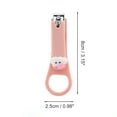 thumbnail image 4 of Unique Bargains Cartoon Clouds Nail Clipper for Women and Men in Pink Color 1 Piece, 4 of 6
