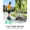 thumbnail image 6 of MIHOVER Self Balancing Scooter with Seat Attachment,Balancing Scooter for Kids or Adults with Adjustable Length, Fits 6.5" 8" 10" ,360°swivel Wheel, 6 of 11