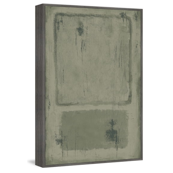 Marmont Hill Shadow of Life Floater Framed Painting Print on Canvas