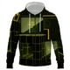 thumbnail image 1 of Sudadera con capucha y cremallera de estilo hip hop con tecnología digital para hombre y mujer, ropa de calle unisex, estilo Harajuku, para otoño e invierno., 1 of 6