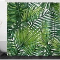 thumbnail image 3 of Machine Washable Antibacterial Polyester Fabric Shower Curtain, 3 of 5