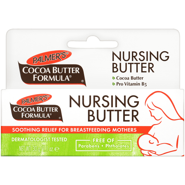2 Pack Palmer's Nursing Cream with Pure Cocoa Butter & Pro Vitamin B5 1.1oz Each