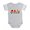 Heather Gray, variant on CafePress - Ohio Rbw Txt - Cute Infant Baby Football Bodysuit