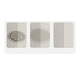 thumbnail image 3 of Xiao Hua Alfombra de baño de felpa peluda y antideslizante, lavable a máquina, color ciprés blanco, 40,6 x 60,9 cm, 3 of 5