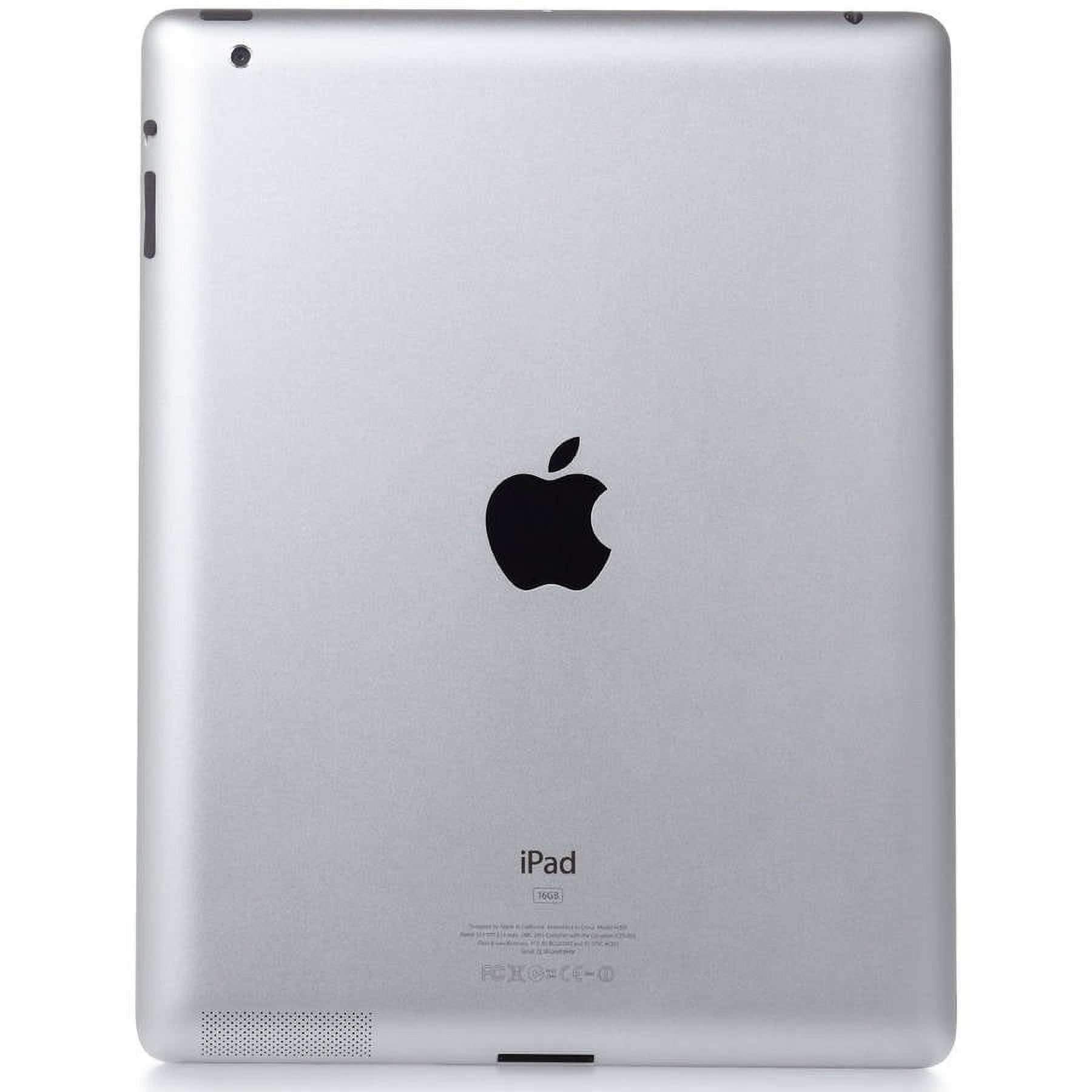 Restored Apple iPad 4 9.7-inch 16GB Wi-Fi, Black (Refurbished) - image 3 of 3