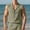 Army Green, variant on COSFO Cotton Linen Mens Button Up Shirt Casual Sleeveless Gray Tops with Pocket Collared Summer Loose Tank Tops