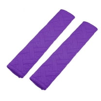 Unique Bargains Car Seat Belt Protector Pads Shoulder Strap Universal Purple 1 Pair