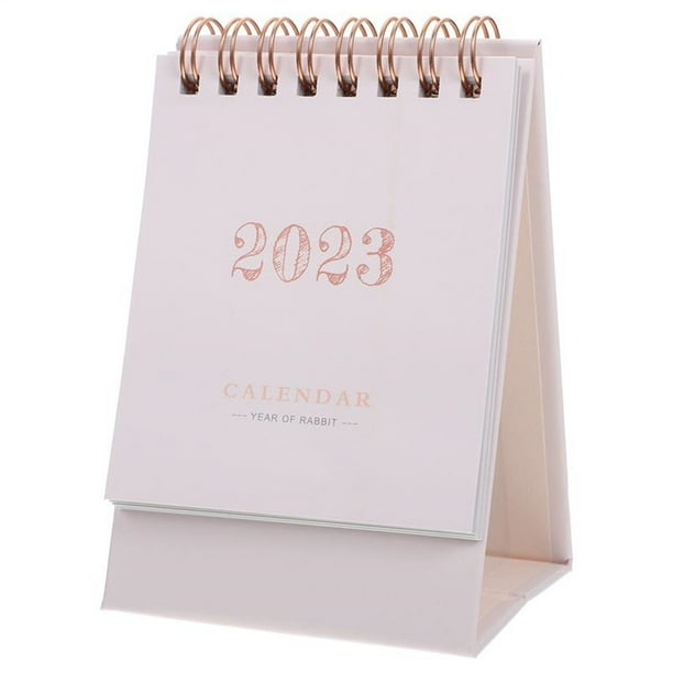 Calendar Planner, Mini Desk Calendar 2022-2023 Monthly Calendar Book, Small  Vertical Flip Desk Calendar for Office School Home (July 2022-Dec 2023) -  Walmart.com