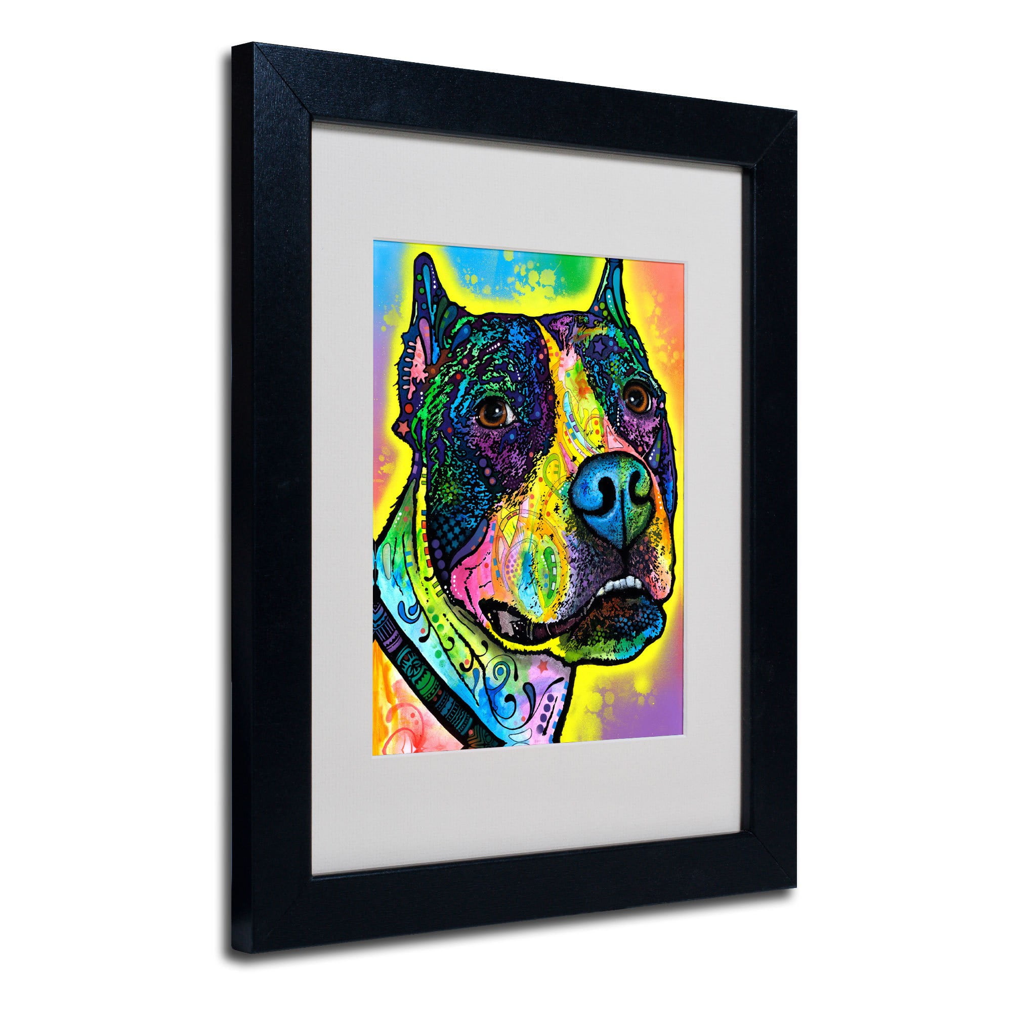 Trademark Fine Art "Justice" Canvas Art by Dean Russo, Wood Frame