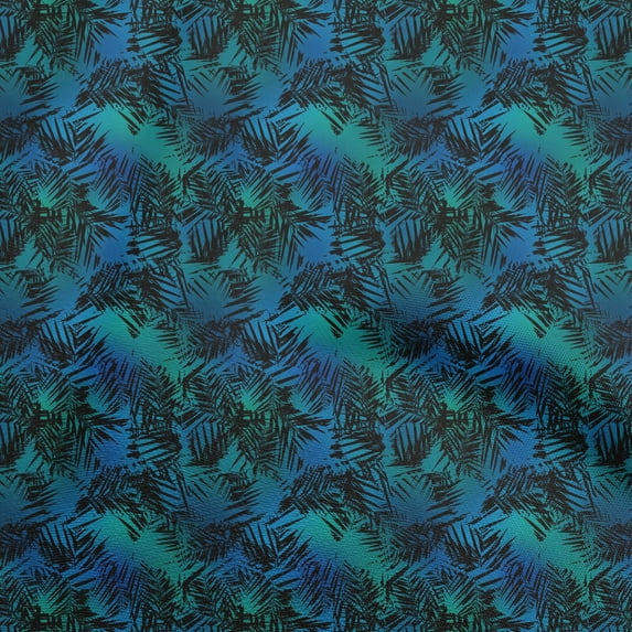 oneOone Velvet Blue Fabric Abstract Sewing Craft Projects Fabric Prints By Yard 58 Inch Wide