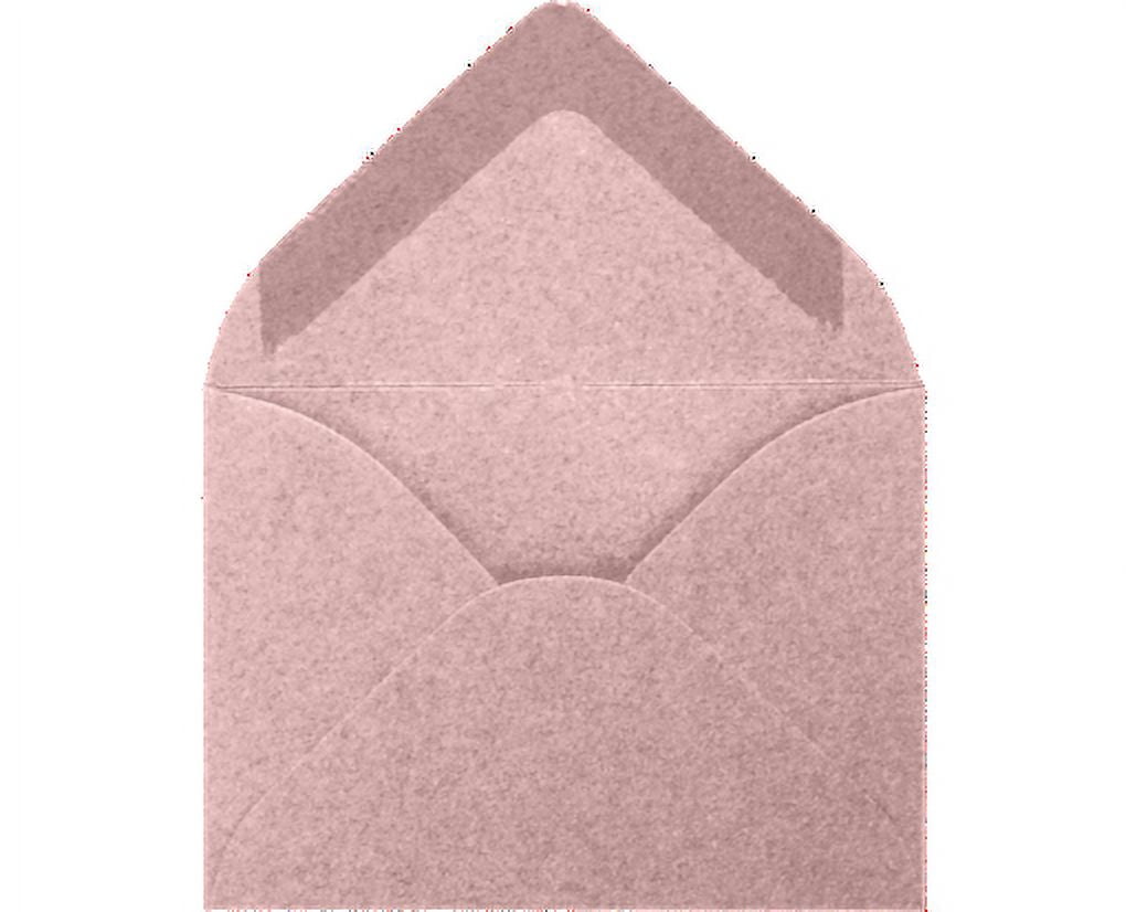 LUXPaper #17 Mini Envelopes, 2 11/16 x 3 11/16, Misty Rose Metallic, 250/Pack