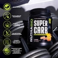 thumbnail image 6 of NutraBio Super Carb - Complex Carbohydrate Supplement Powder - Cluster Dextrin and Electrolytes for Performance Enhancement & Muscle Recovery - Orange Mango, 30 Servings, 6 of 8