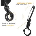 thumbnail image 3 of Bike Mirrors, 4pcs Bicycle Cycling Rear View Mirrors Adjustable Rotatable Handlebar Mounted Plastic Convex Mirror For Mountain Road Bike, 3 of 5