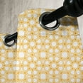 thumbnail image 3 of Ambesonne Geometry Grommet Curtain, Moroccan Effects, 50" x 84", Earth Yellow, 3 of 6