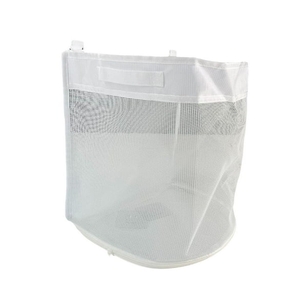 Organizador de juguetes para baño de bebé, soporte para juguetes de bañera, gran capacidad, cesta para colgar en la pared con asas, decoración para