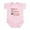 Petal Pink, variant on CafePress - Funny Gender Neutral Body Suit - Baby Light Bodysuit, Size Newborn - 24 Months